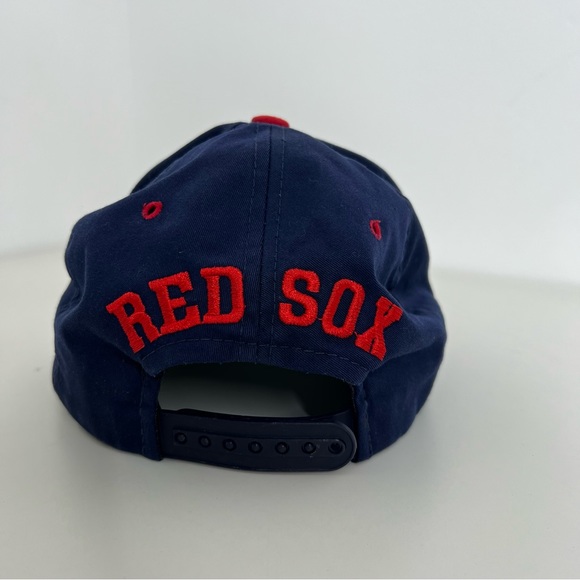 Vintage Rare MLB Boston Red Sox SnapBack Baseball Cap Hat - Picture 4 of 5